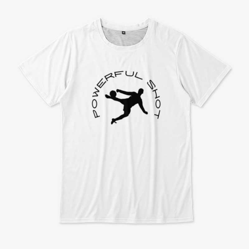 Soccer: Powerful Shot 2 Black Logo