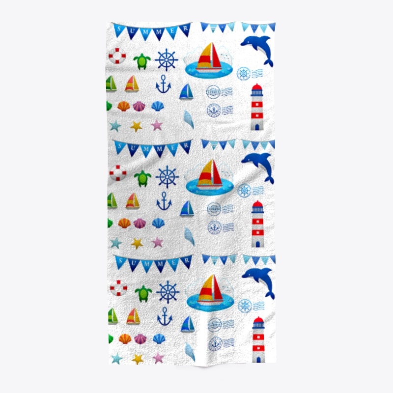 one love beach towel