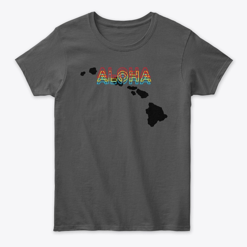 Aloha Neon Rainbow