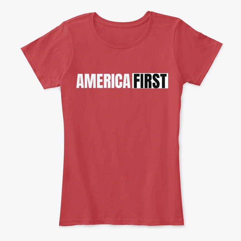 America First - Womens Comfort Tee