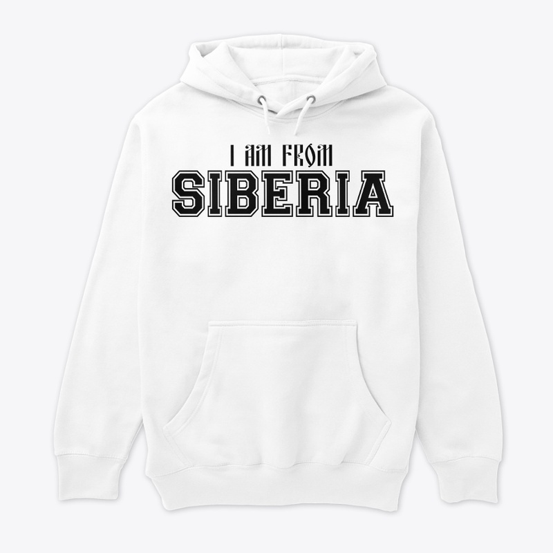 I Am From SIBERIA white