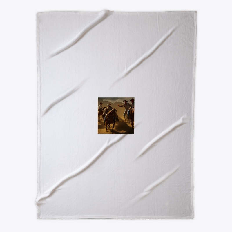 Holding On Fleece Blanket 