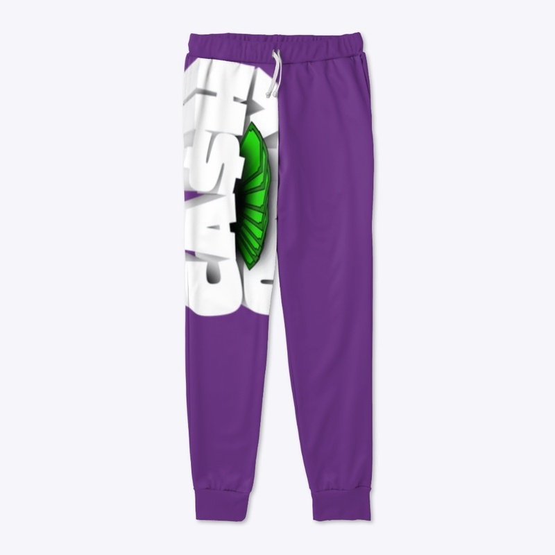 Ca$h Only Joggers (leg logo)