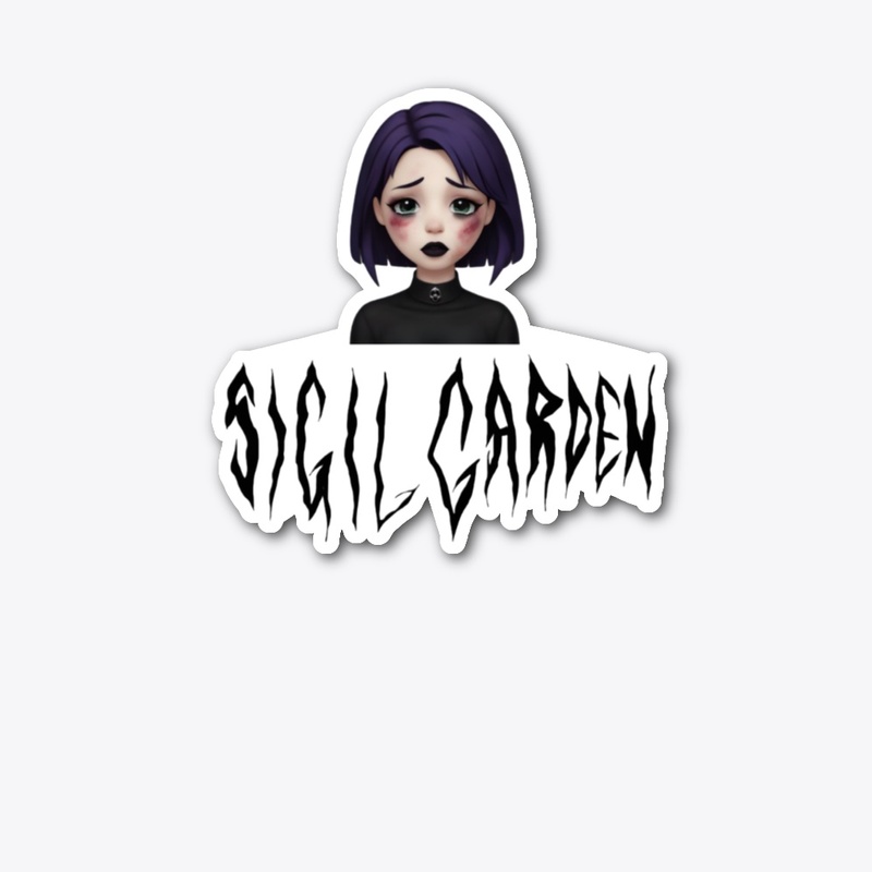 Abused Goth girl Logo