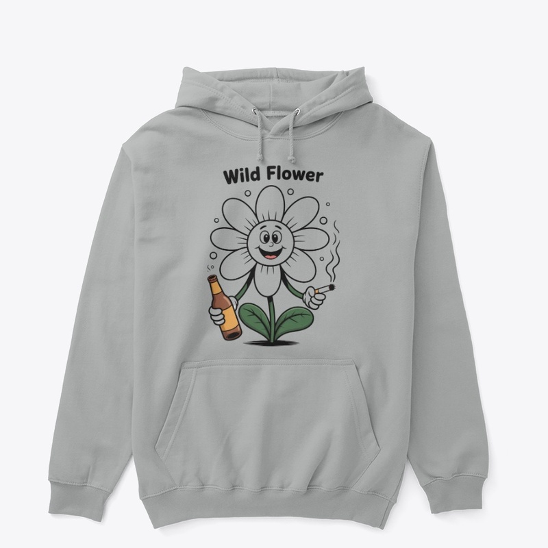 Wild Flower Funny Graphic