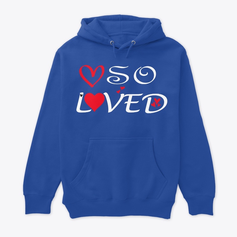 t-shirt so loved, valentines day gift