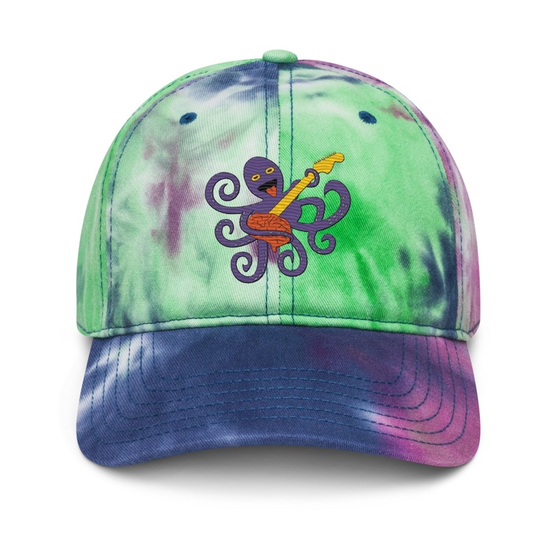 Roctopus Tie-Dye Baseball Cap