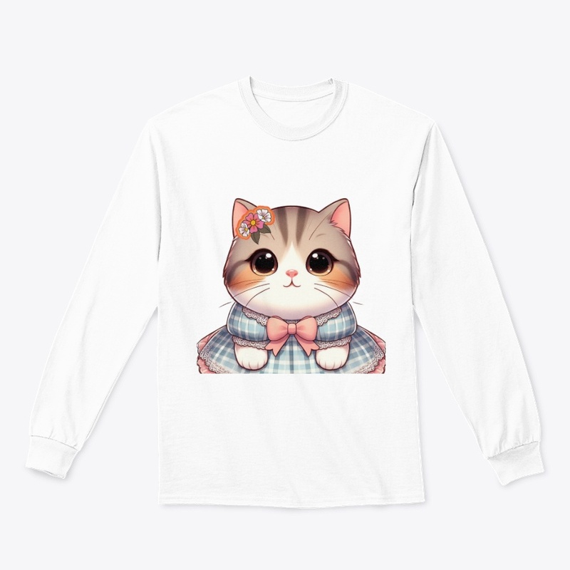 Cute Kitty Tee: Purr-fect Joy!