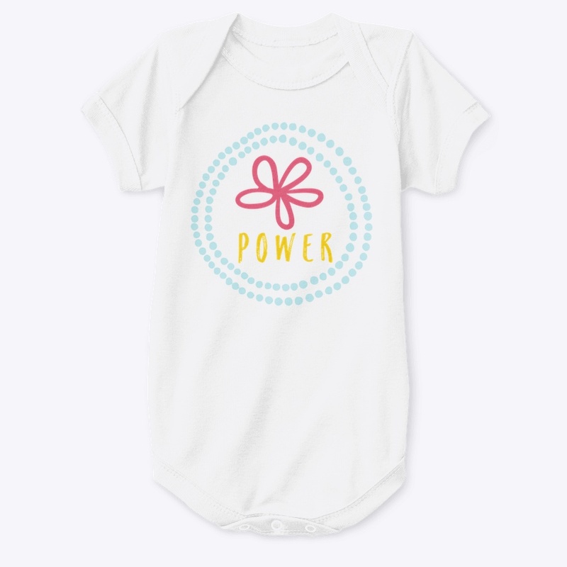 Flower Power Onesie 