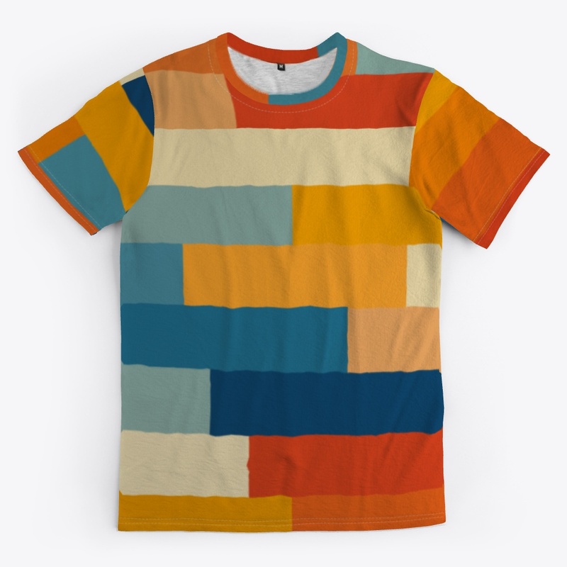 Colorful Retro Colored Bricks
