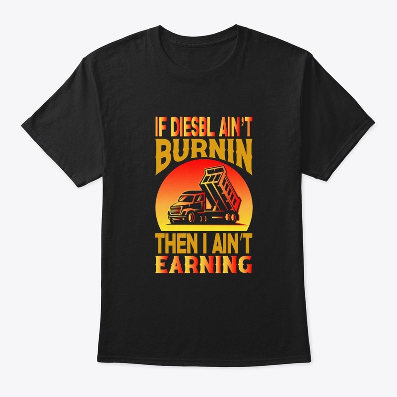 Trucking T shirt Design