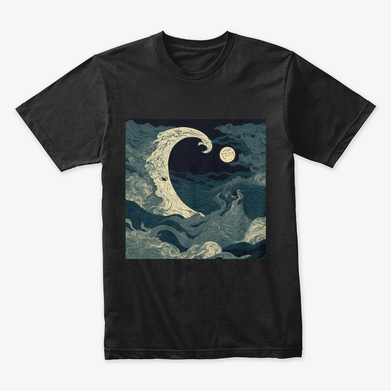 Nocturnal Waves: Moonlit Serenity! 🌊🌕