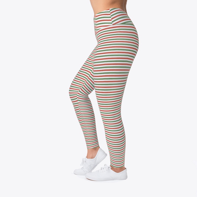 stripped leggings - yoga pants unisex