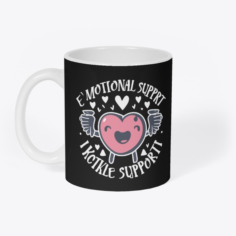 emotional support kindle pink