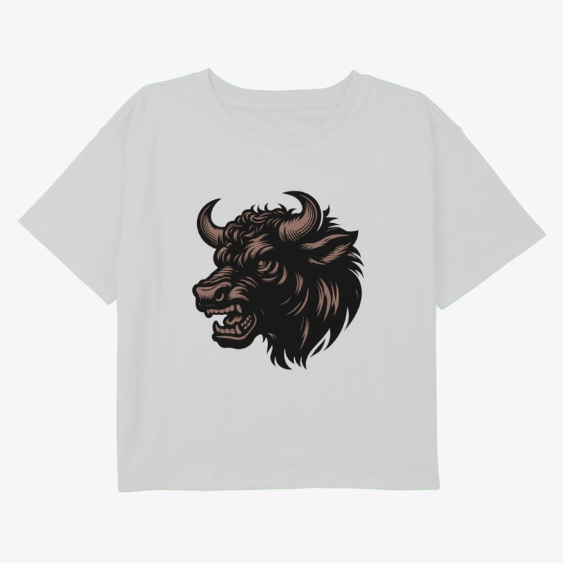 Untamed Cow Head Artwork