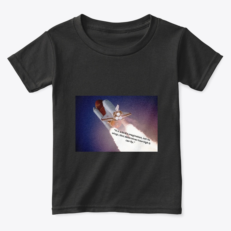 "Fly with wings of love."