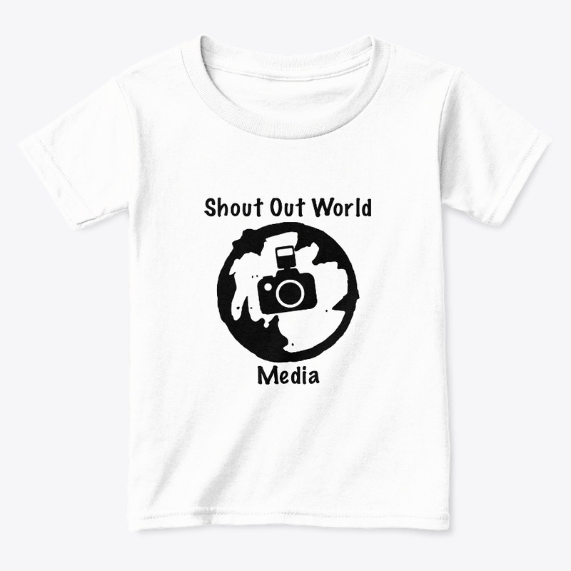 Toddler T-Shirt (Black Logo)