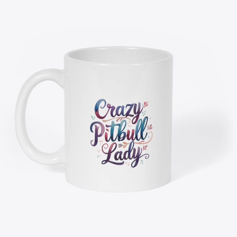 Crazy Pitbull  Lady