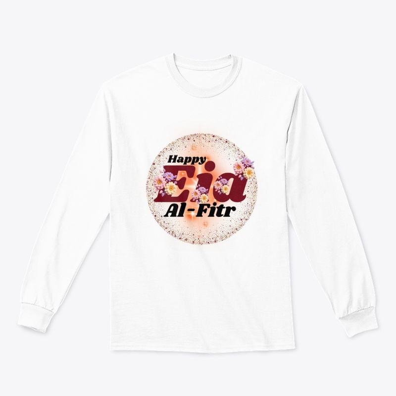 Eid Al-Fitr Floral Sparkle Design