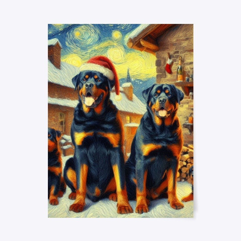 Rottweiler Christmas