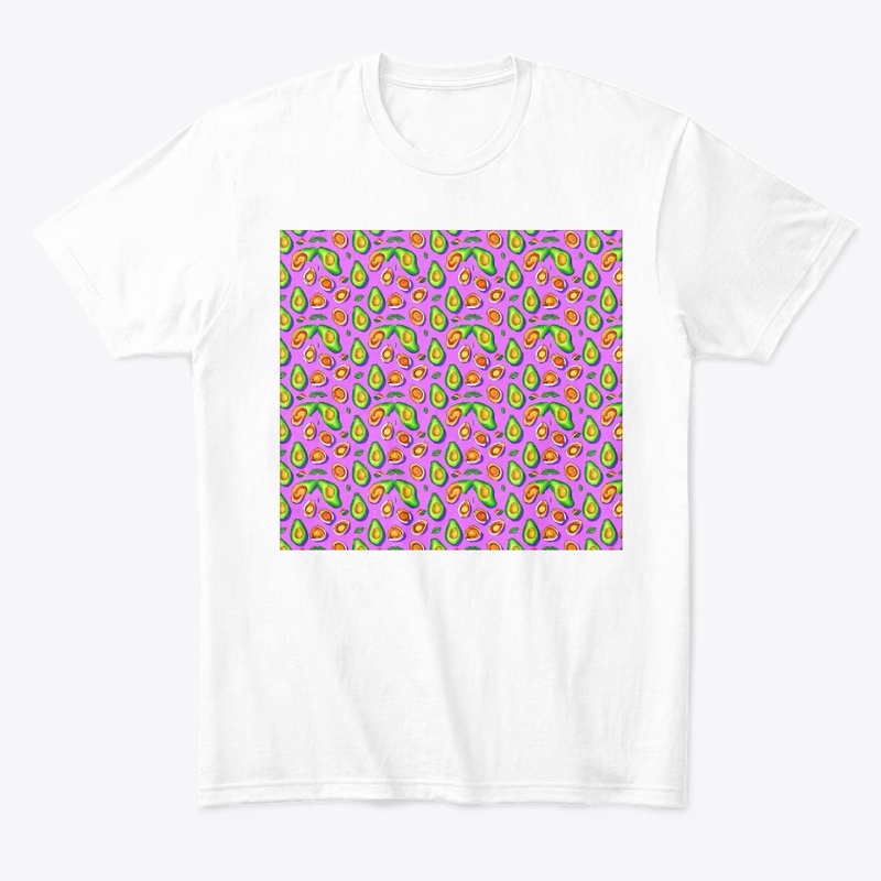 Pattern avocado fruit