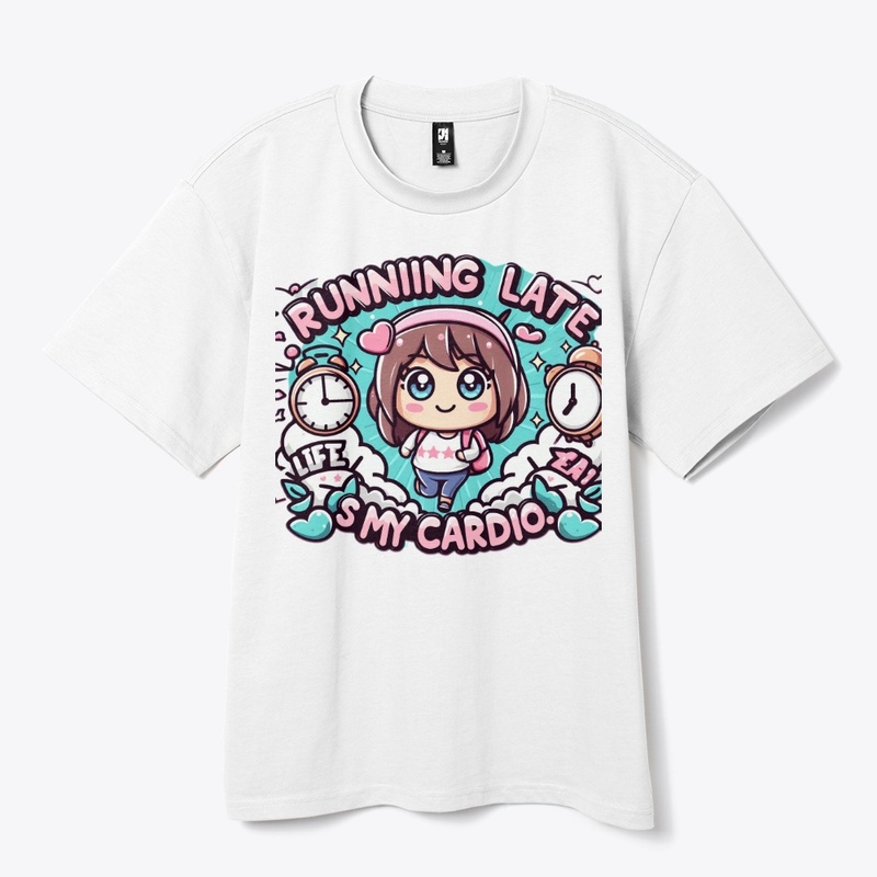 Late Chic Tee: Run Stylish