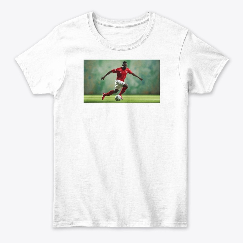 playing soccer