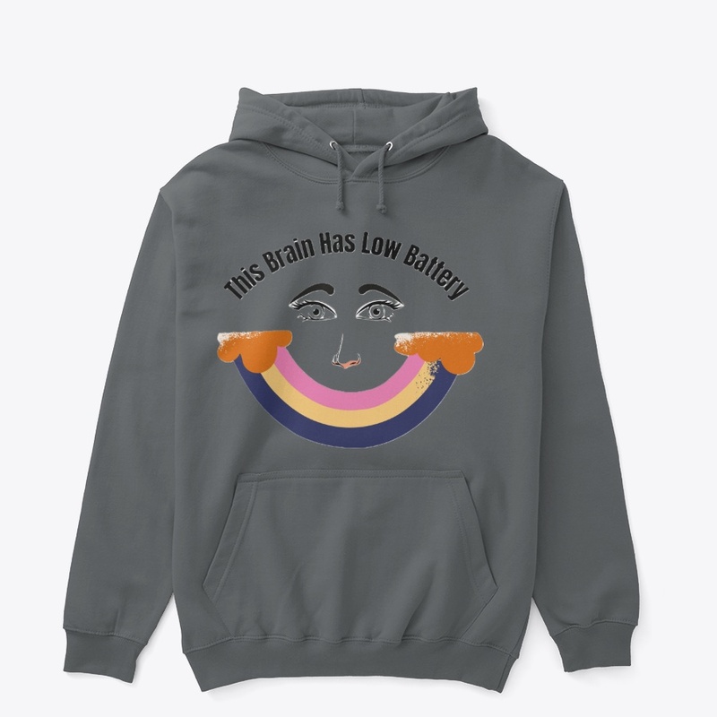 THIS BRAIN  HOODIE