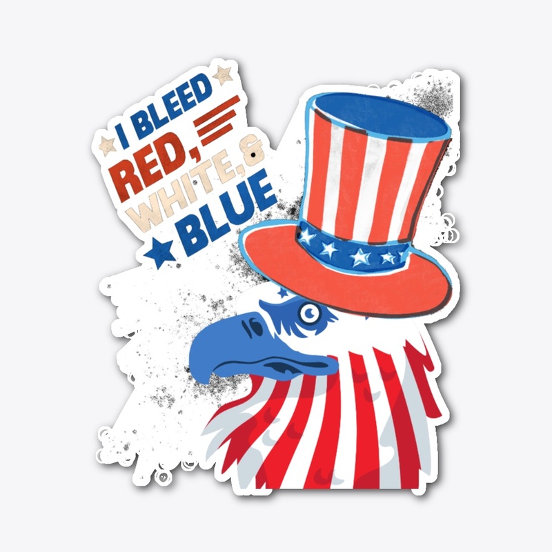 i bleed, red white, blue