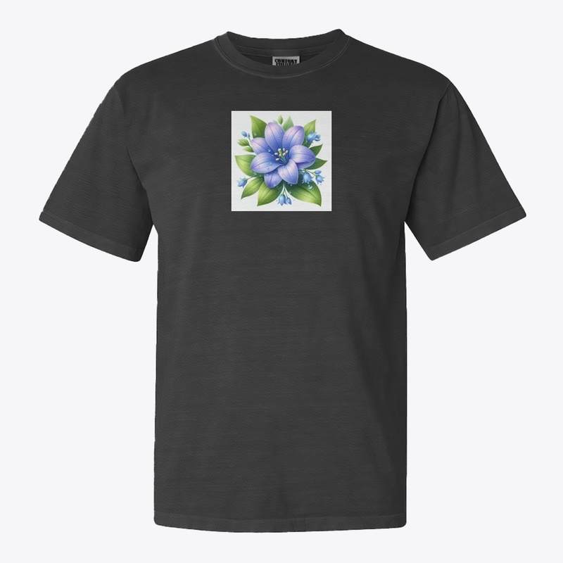 Blue flower