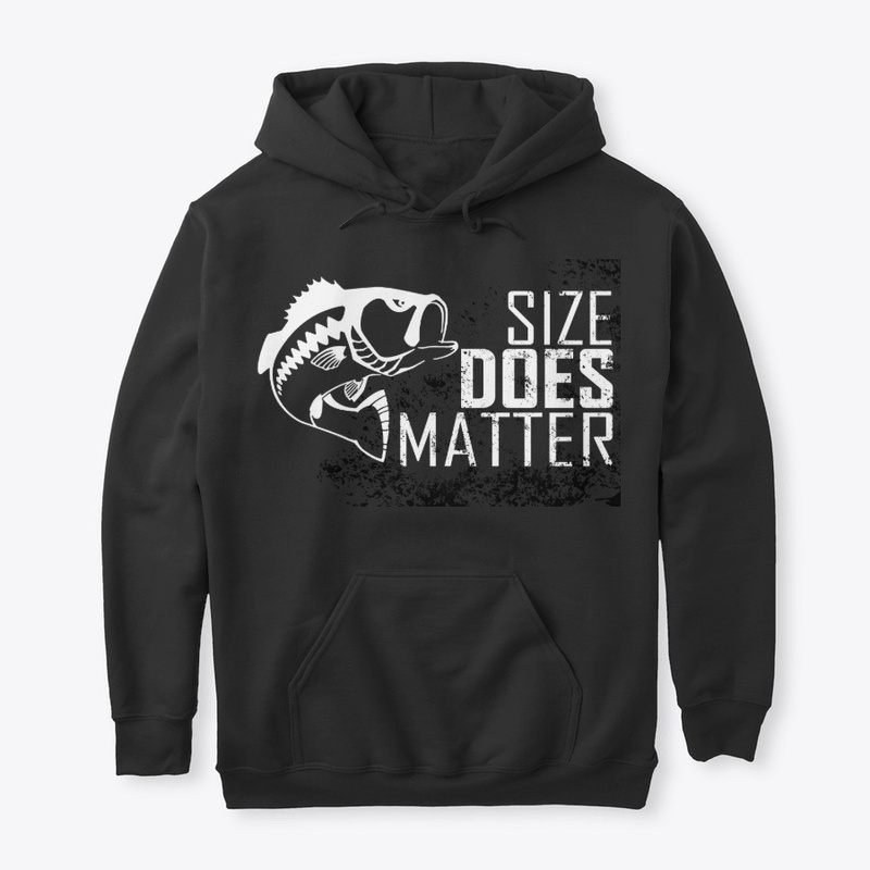 Fishing T-shirt Size Does Matter Fishing