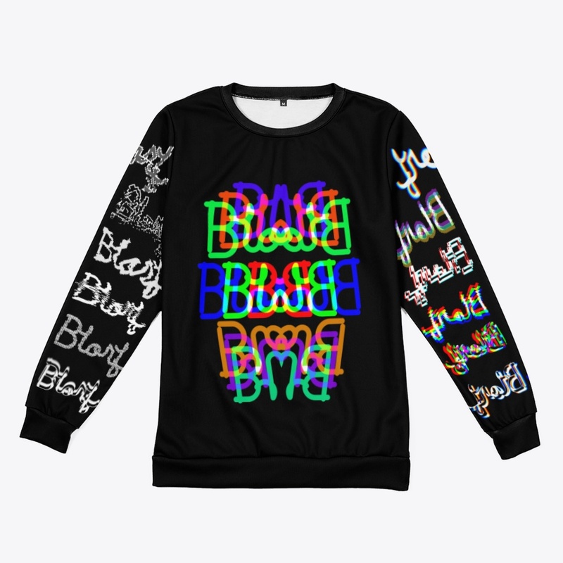 Blorf glitch long-sleeve