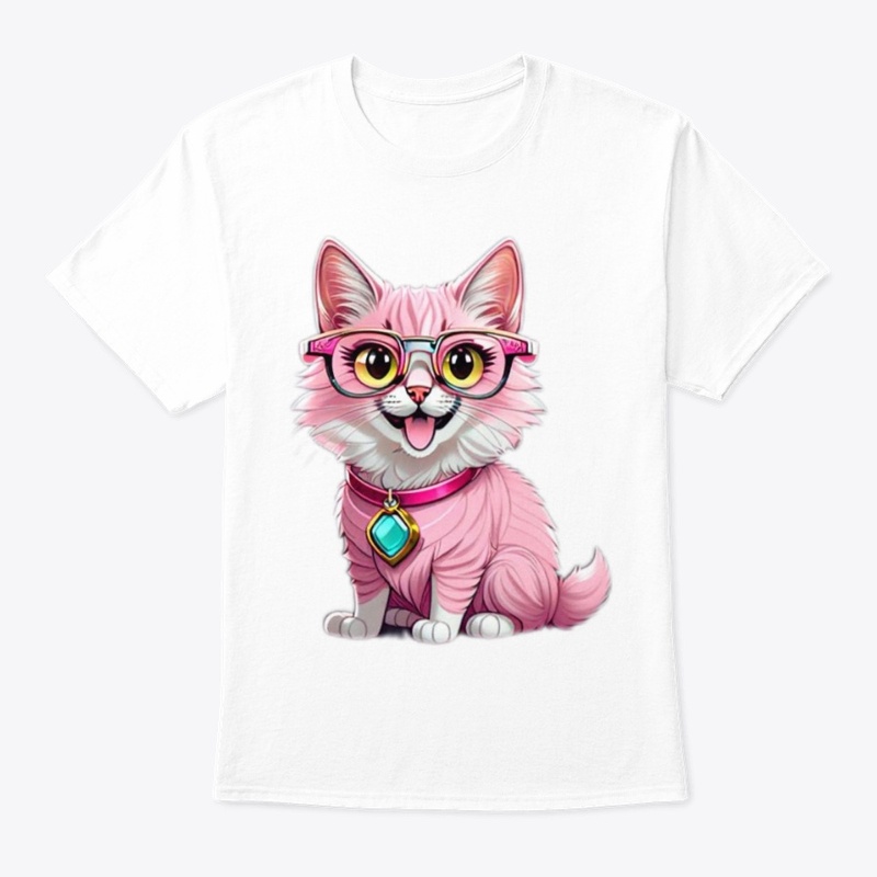 Smile Cat Vibes: Trendy Tee