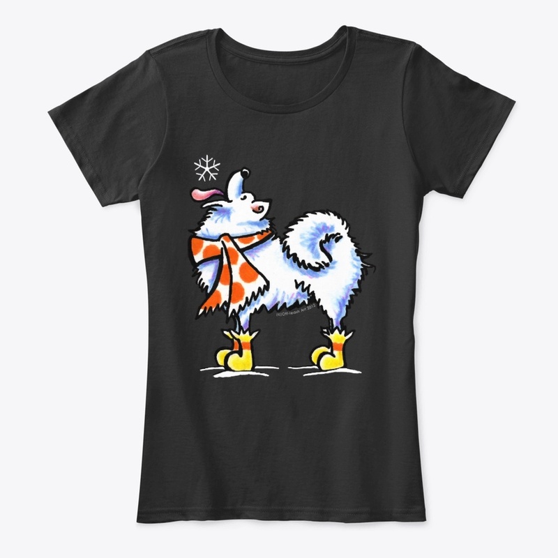 Samoyed  American Eskimo Dog Celebrate 