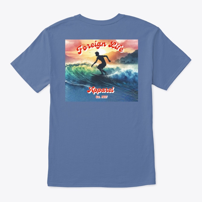 Foreign Life Surf Shirt Hip High Day