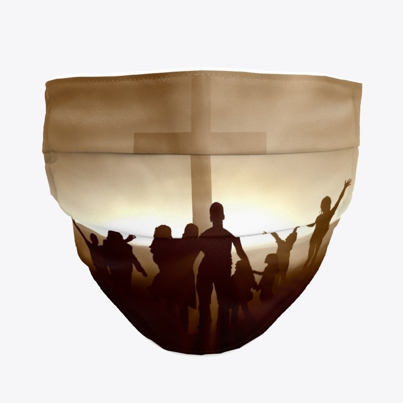 People at the Cross of Jesus Christ