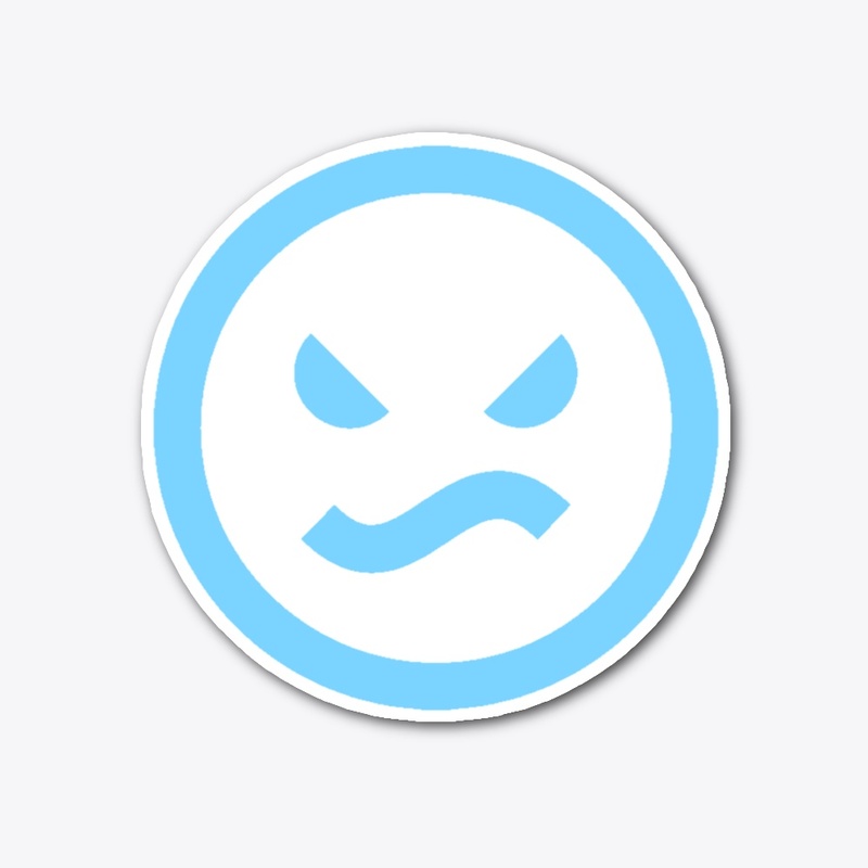 Matt Nylos "Angwy Face" Sticker