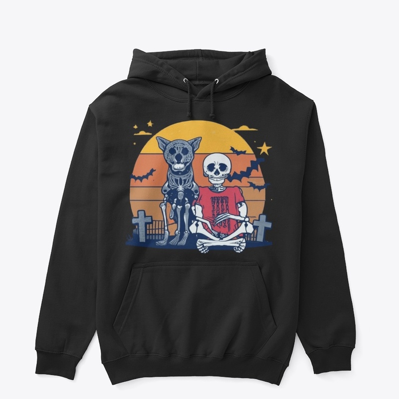Skeleton Dogs Forever T-Shirt