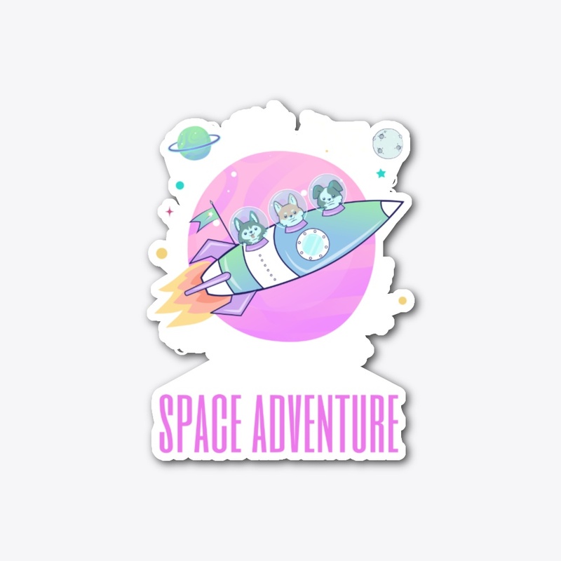 Dog space adventure