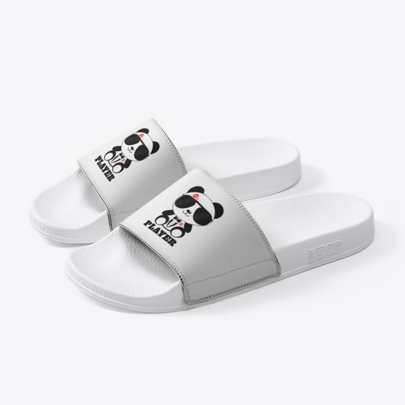 Coke White Player Bear Slides