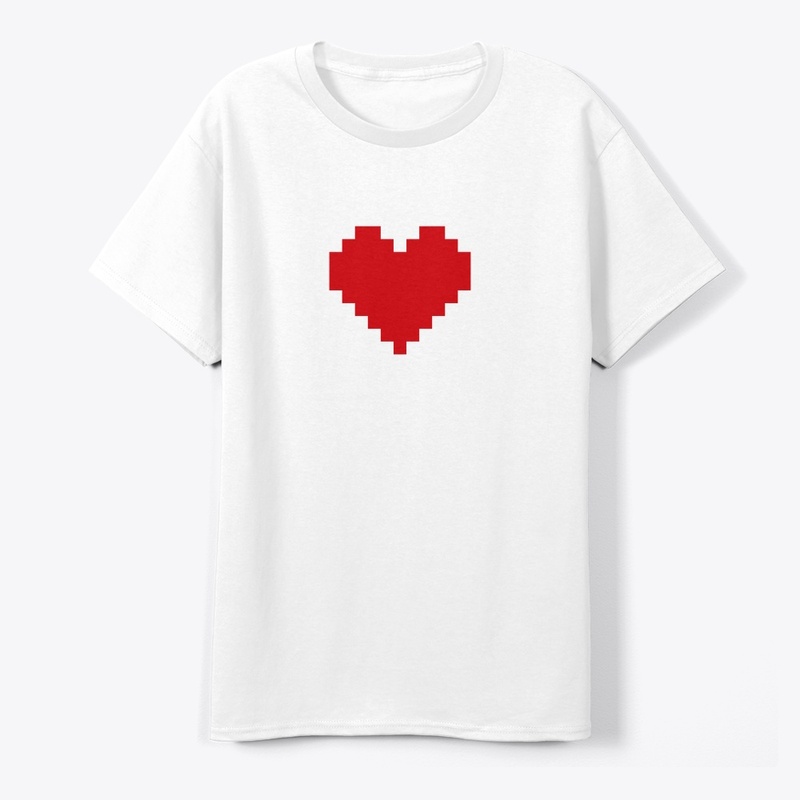 Kenji Kinoshita Pixel Heart T-Shirt!