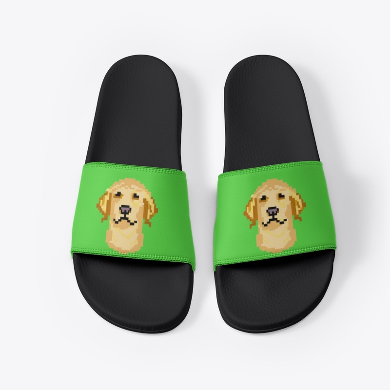 Golden Retriever Pixel Art