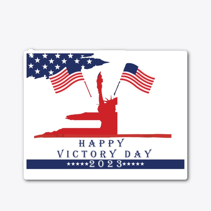 USA Victory Day T-Shirt Design