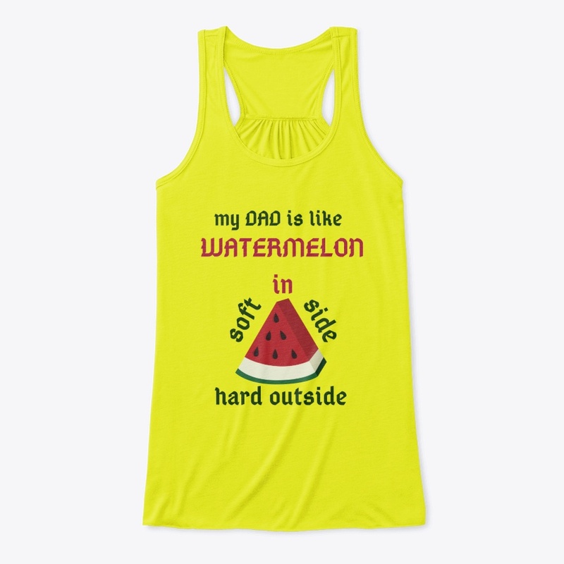 My dad is like watermelon (funny words)