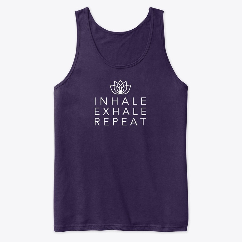 Inhale - Exhale Lotus Flower Yoga Design