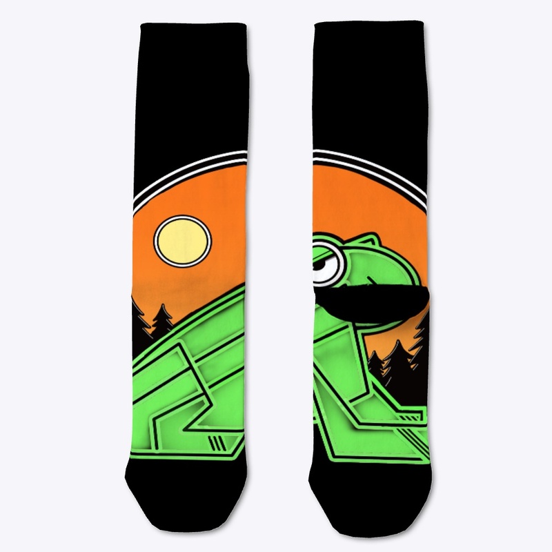 A frog and the moon...3