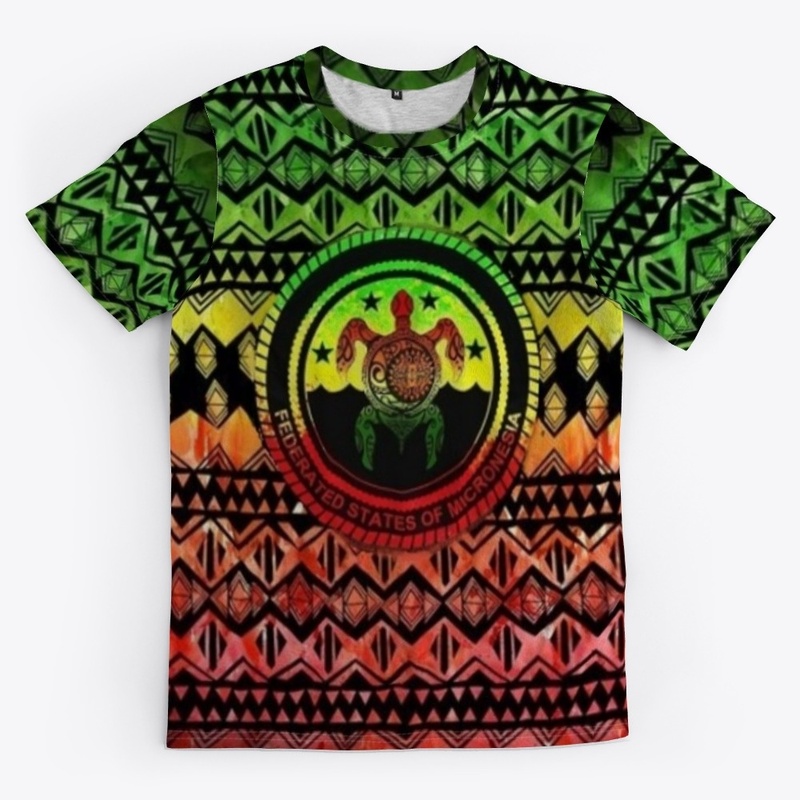 Cool FSM rasta style T-shirt