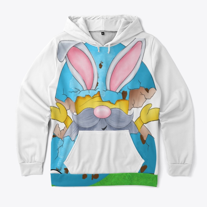 Happy Easter Gnome with Bunny Ears
