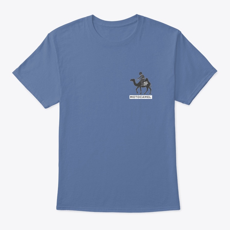 MotoCamel Cafe Silhouette