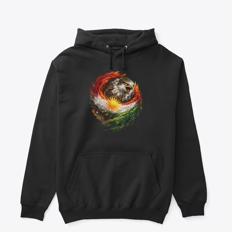 Kurdish Freedom Falcon Artistic Heritage